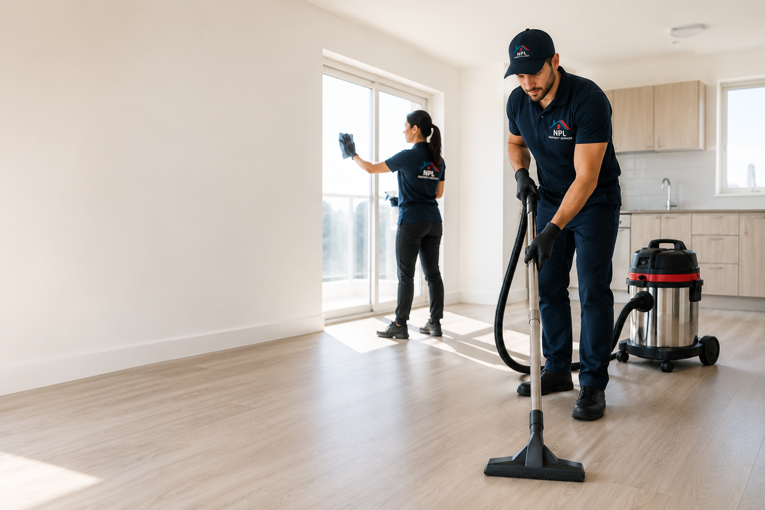 Spotless property interior