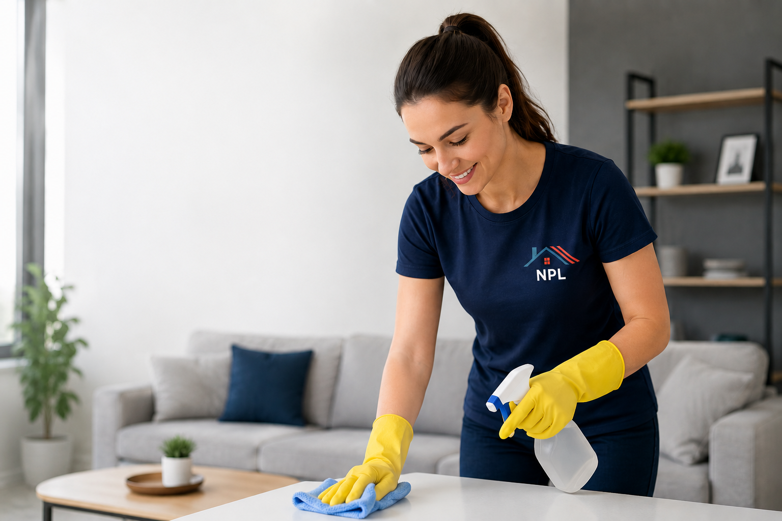 Spotless property interior